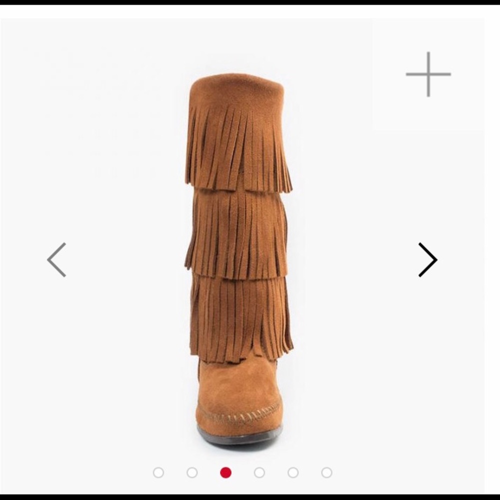 Minnetonka 3-Layer Fringe Boots - image 3